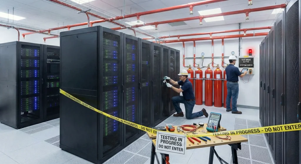 gas suppression system